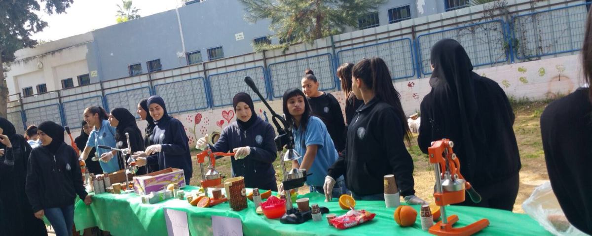 صور: يوم البيئة في المدرسة الثانوية "طوماشين" باللد 